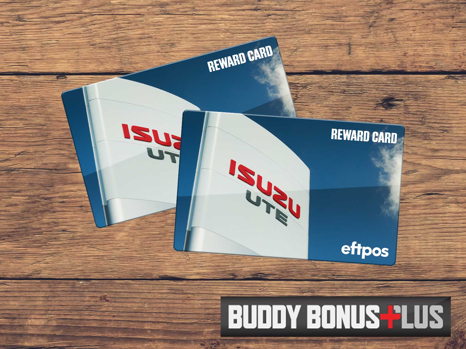 Isuzu Ute reward cards